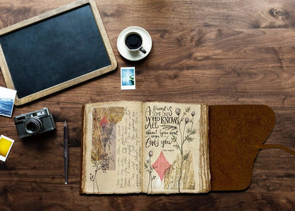 Key Deckle Vintages Leather Journal