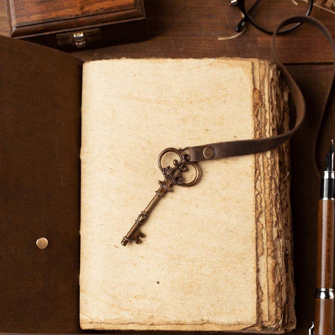 Key Deckle Vintages Leather Journal