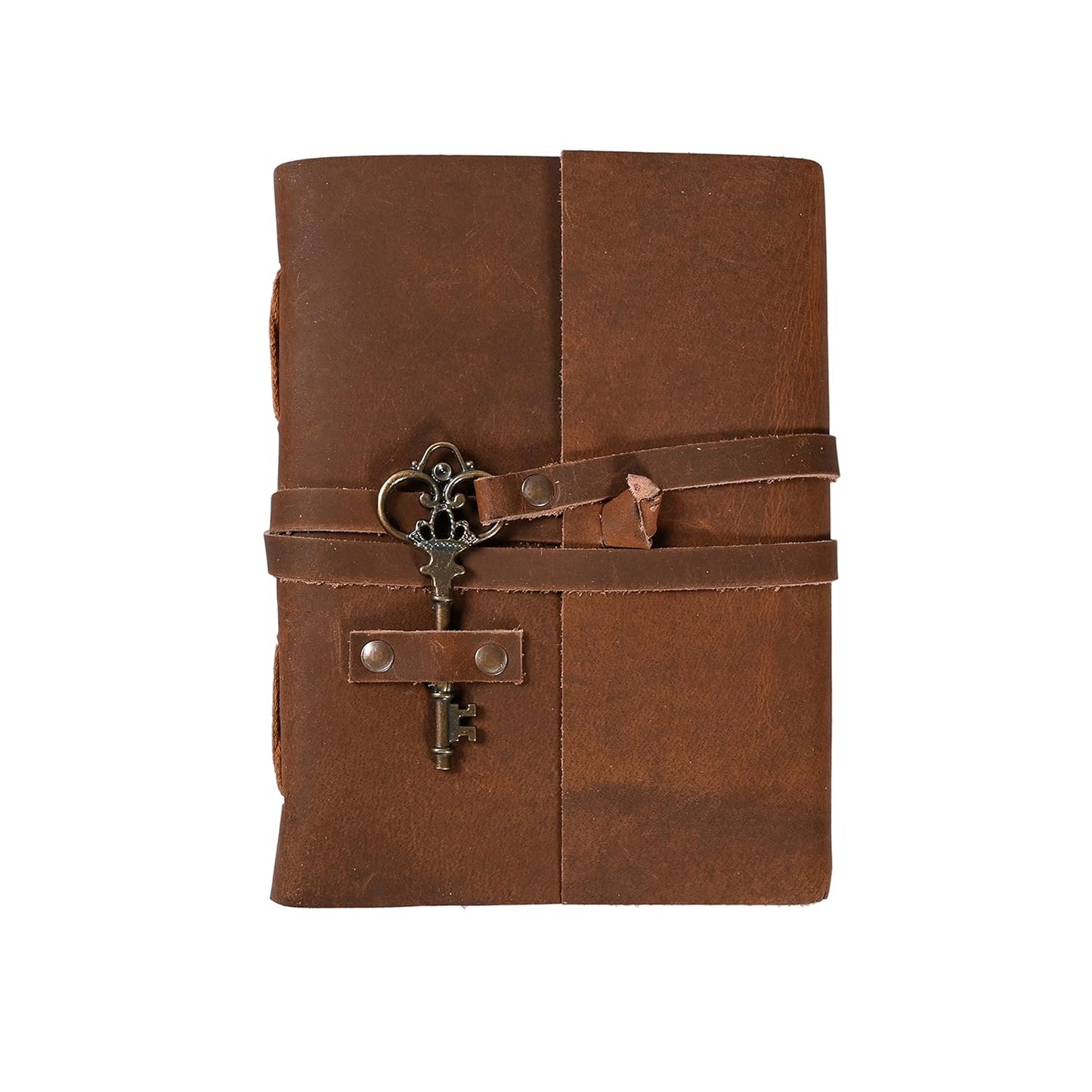 Brown Vintage Key Leather Handmade Journal