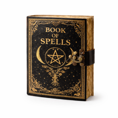 Midnight Arcana Leather Spellbook