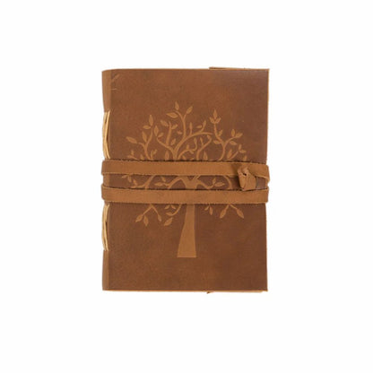 Tree of Life Embossed Leather Journal