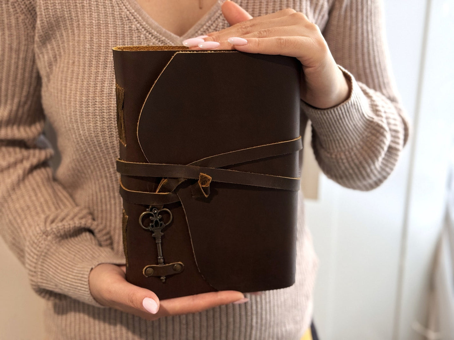 Key Deckle Vintages Leather Journal