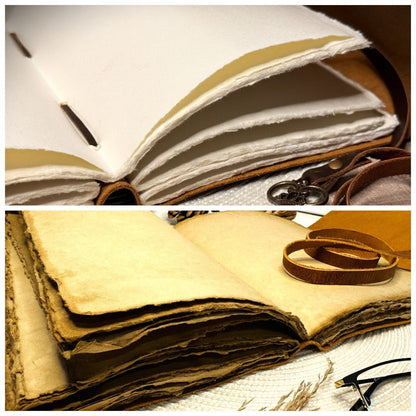 Key Deckle Vintages Leather Journal