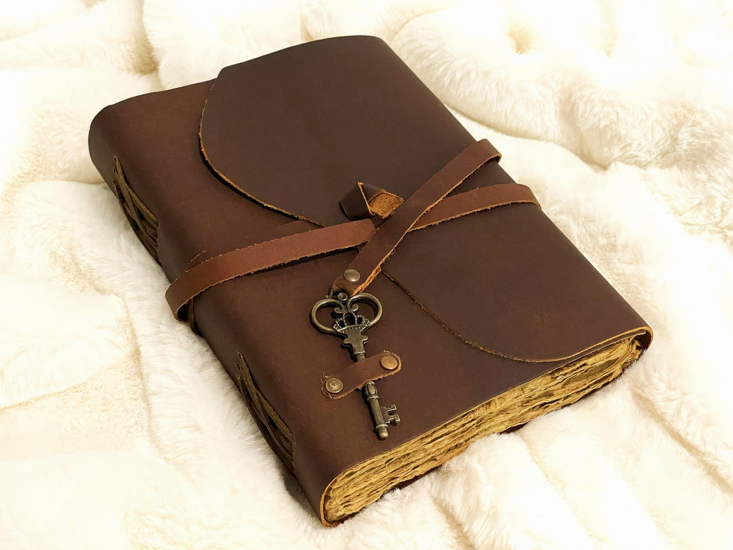 Key Deckle Vintages Leather Journal