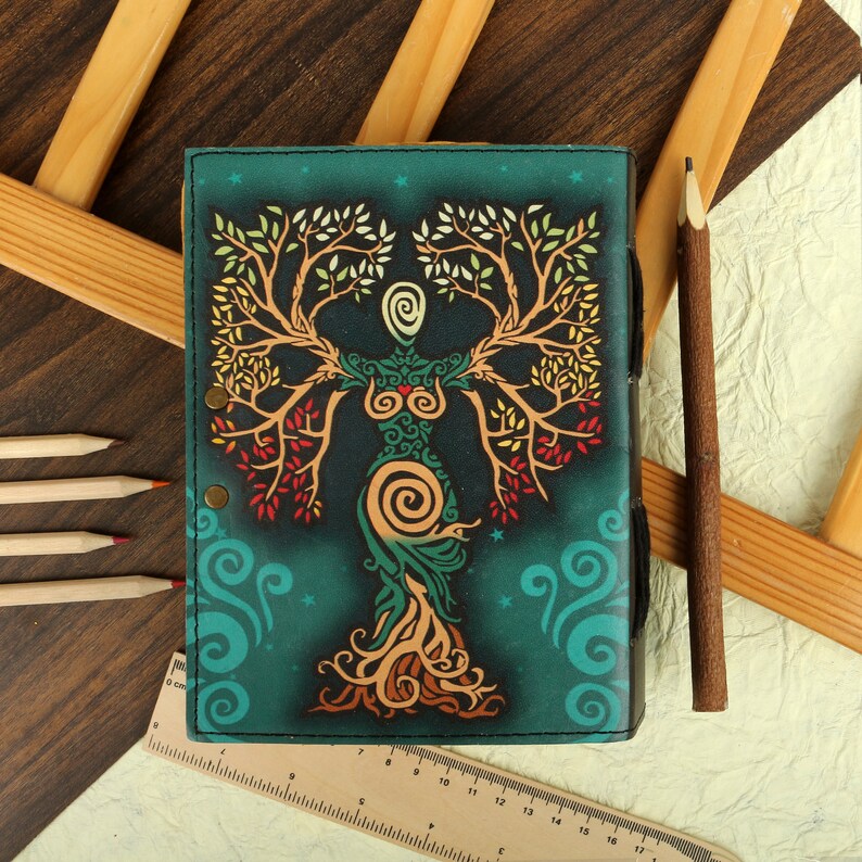 Mother Earth Tree of Life With Brass Lock