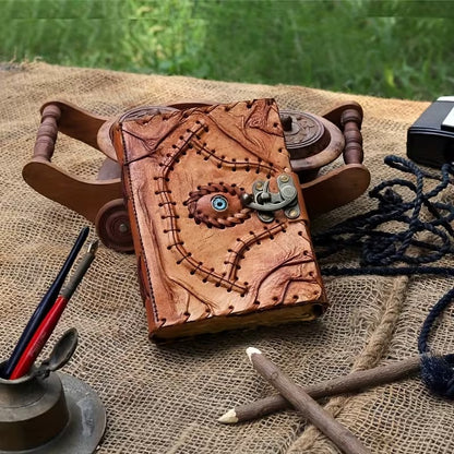 Evil Eye Hocus Pocus Leather Diary