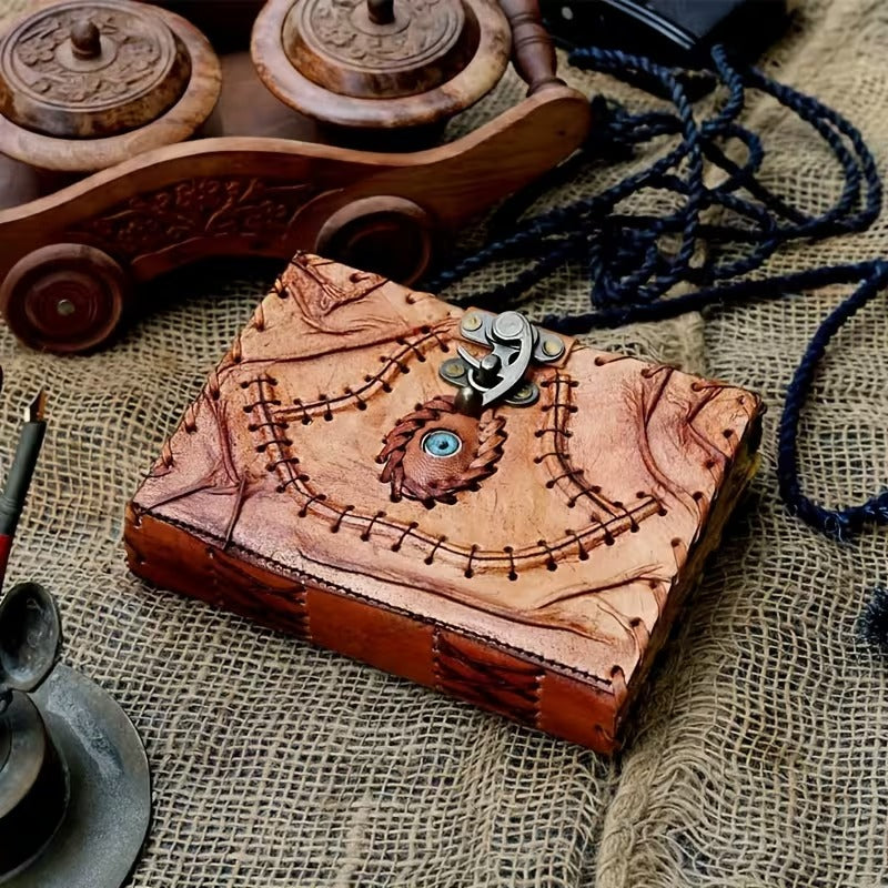 Evil Eye Hocus Pocus Leather Diary