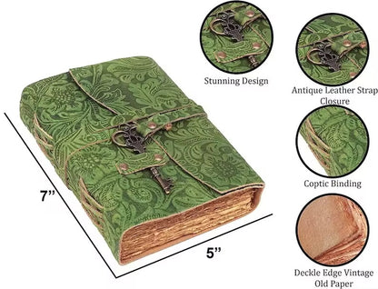 Key Decal Paper Leather Journal