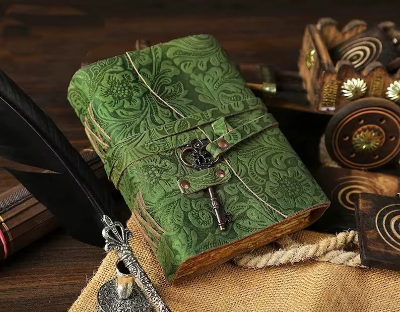 Key Decal Paper Leather Journal