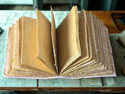 Midnight Raven Handcrafted Leather Journal with Brass Lock – A Perfect Gift for Writers