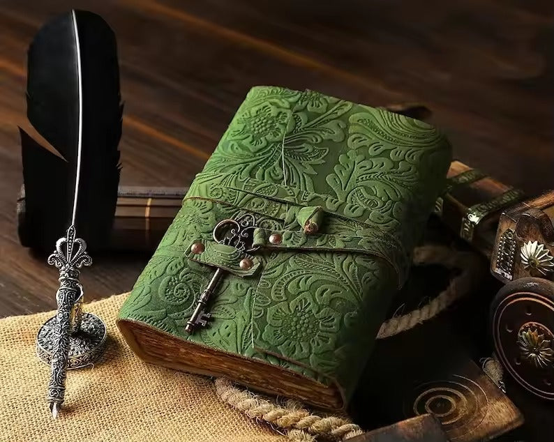 Key Decal Paper Leather Journal