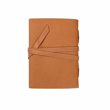 Leaf Embossed Leather Journal