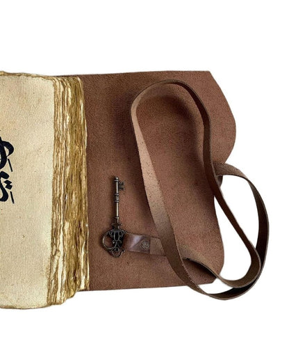 Brown Vintage Key Leather Handmade Journal